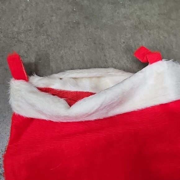 Vintage really Tall Chistmas Stocking - Picture 3 of 6